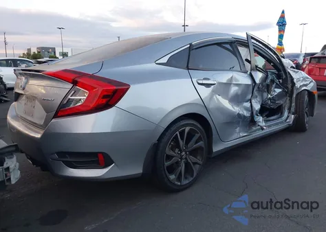 2020 Honda Civic Sport from USA, damaged, VIN 2HGFC2F87LH544295